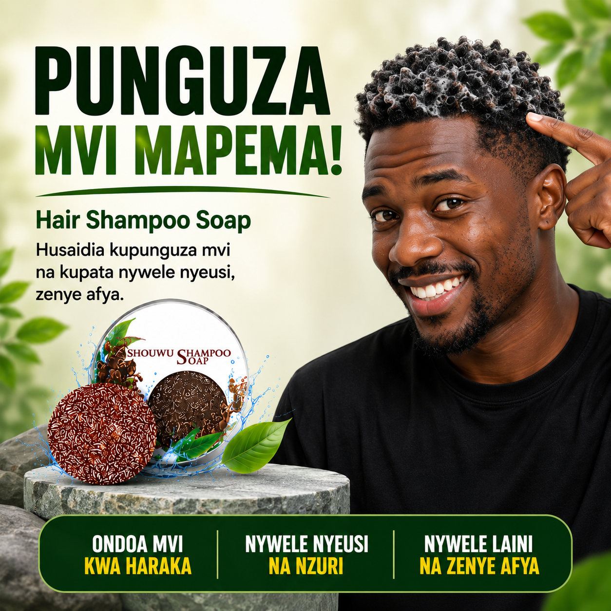 Hair Shampoo Soap natural