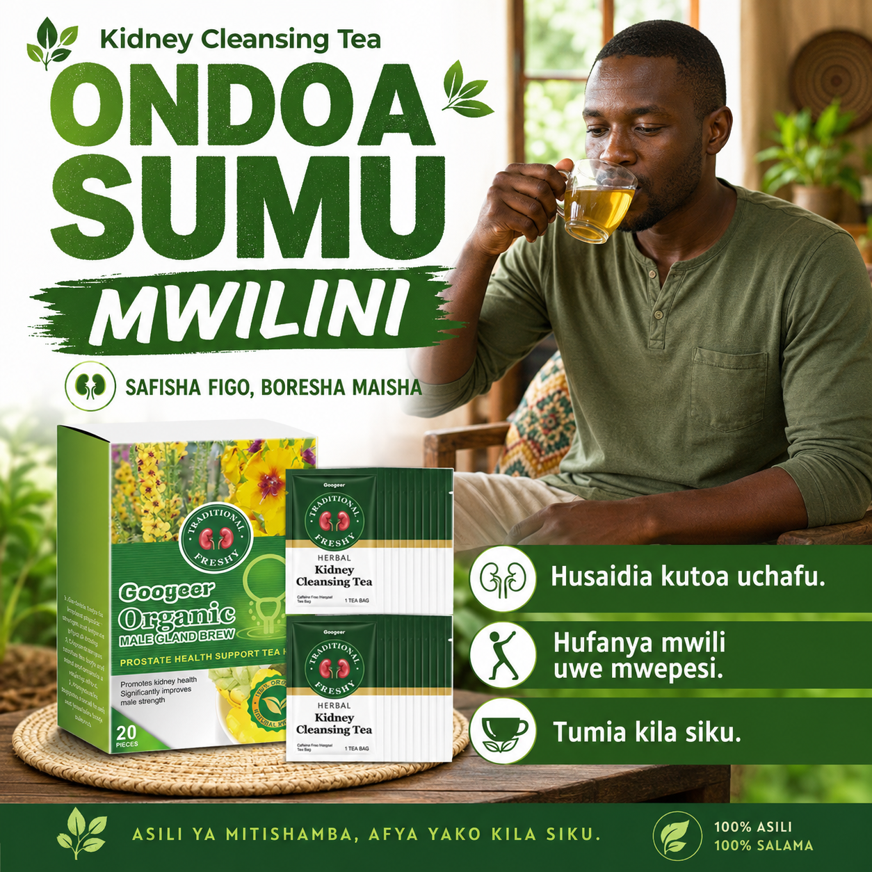 Kidney Cleansing Tea Natural