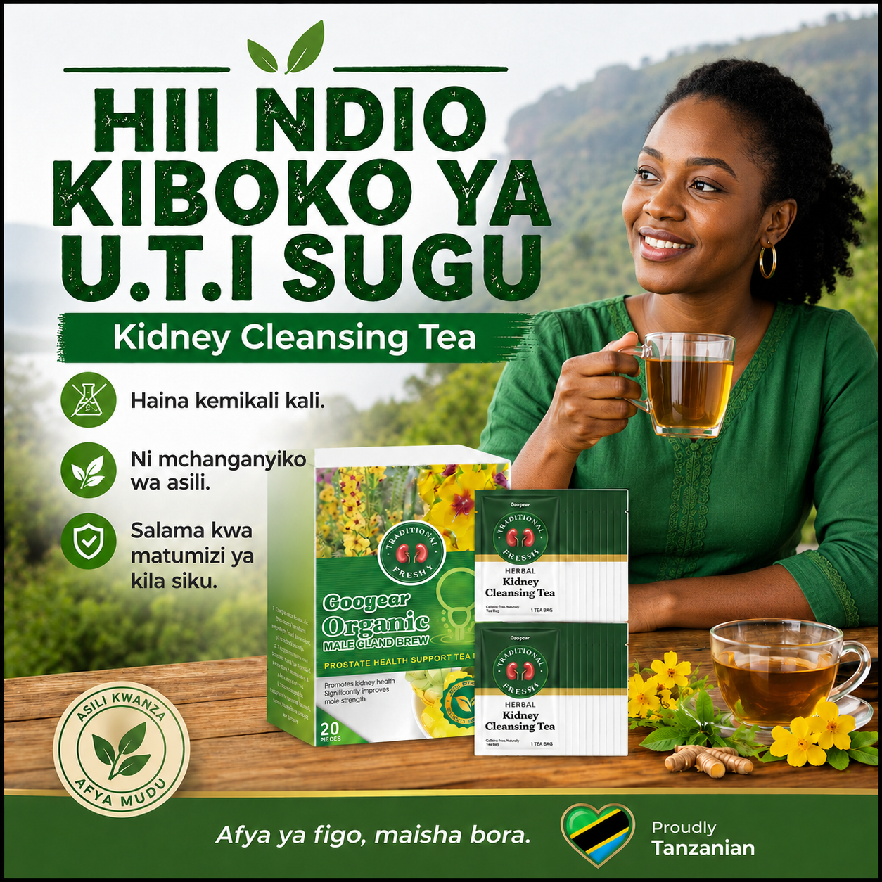 Kidney Cleansing Tea Natural