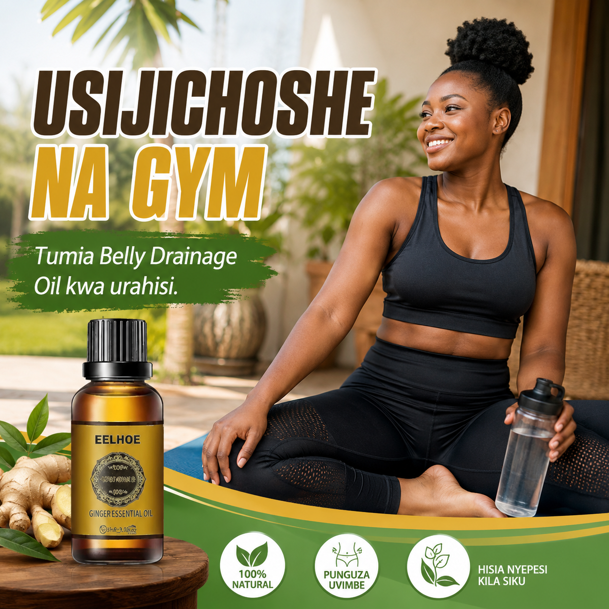 Belly Drainage Oil 100% pure natural