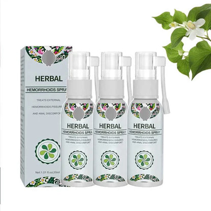 Herbal hemorrhoids spray
