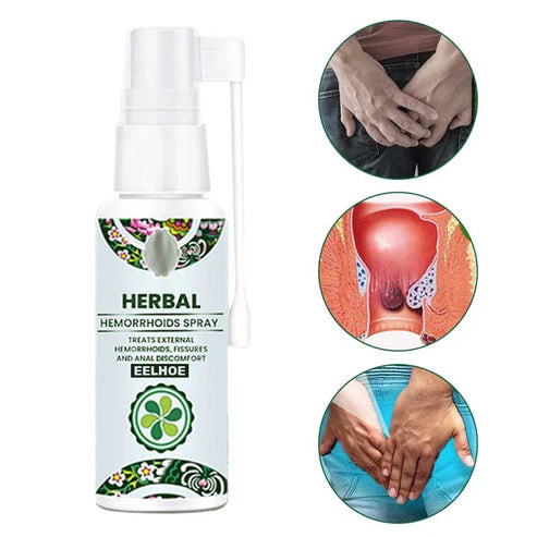 Herbal hemorrhoids spray