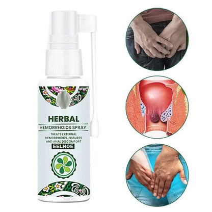 Herbal hemorrhoids spray