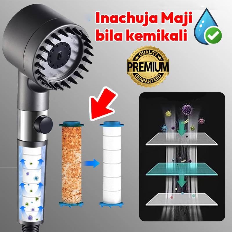 ⁠Shower Head clean 100%
