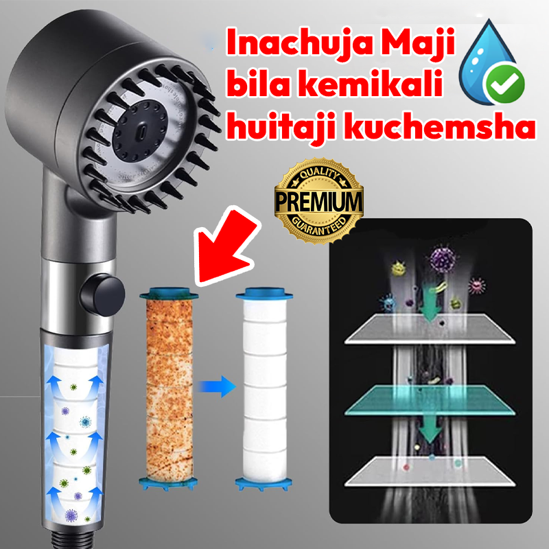 Shower Head clean water 100%