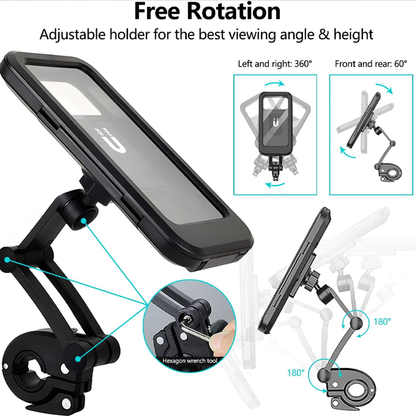 Bicycle Phone Holder 360°