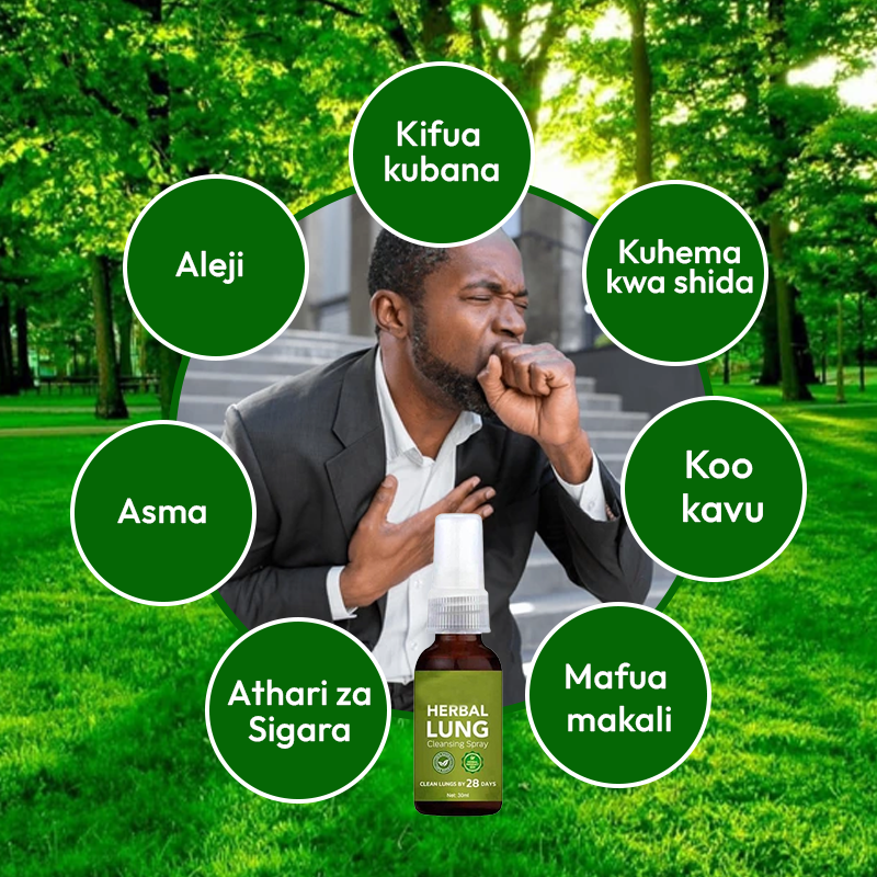 Lung Cleansing Spray 100% Natural