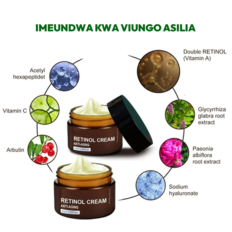 Anti Aging Cream Natural 100%.