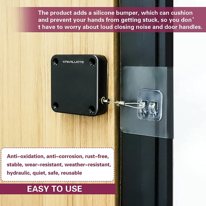 Automatic sensing door closer