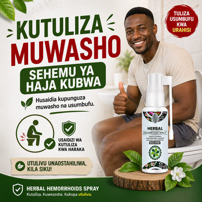 Herbal Hemorrhoids Spray 100% Natural