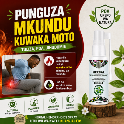 Herbal Hemorrhoids Spray 100% Natural