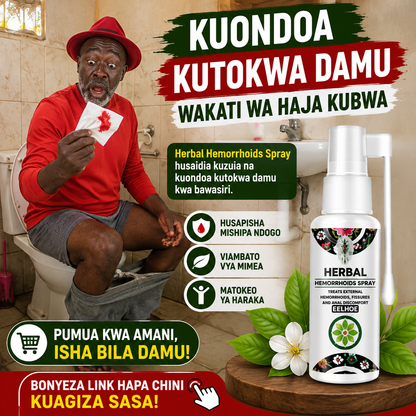 Herbal Hemorrhoids Spray 100% Natural