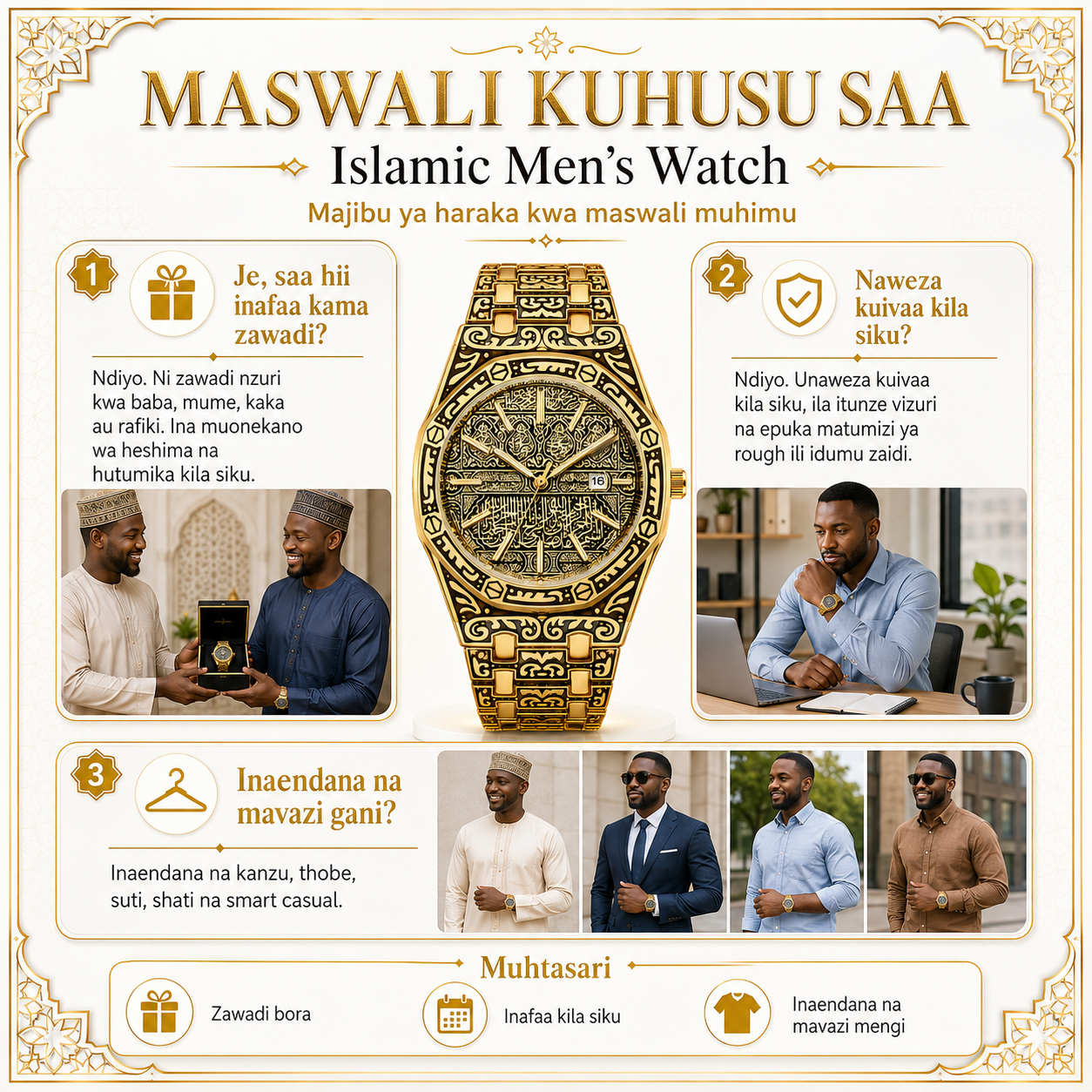 Islamic Men’s Watch
