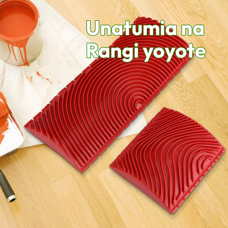 Rubber painting brush