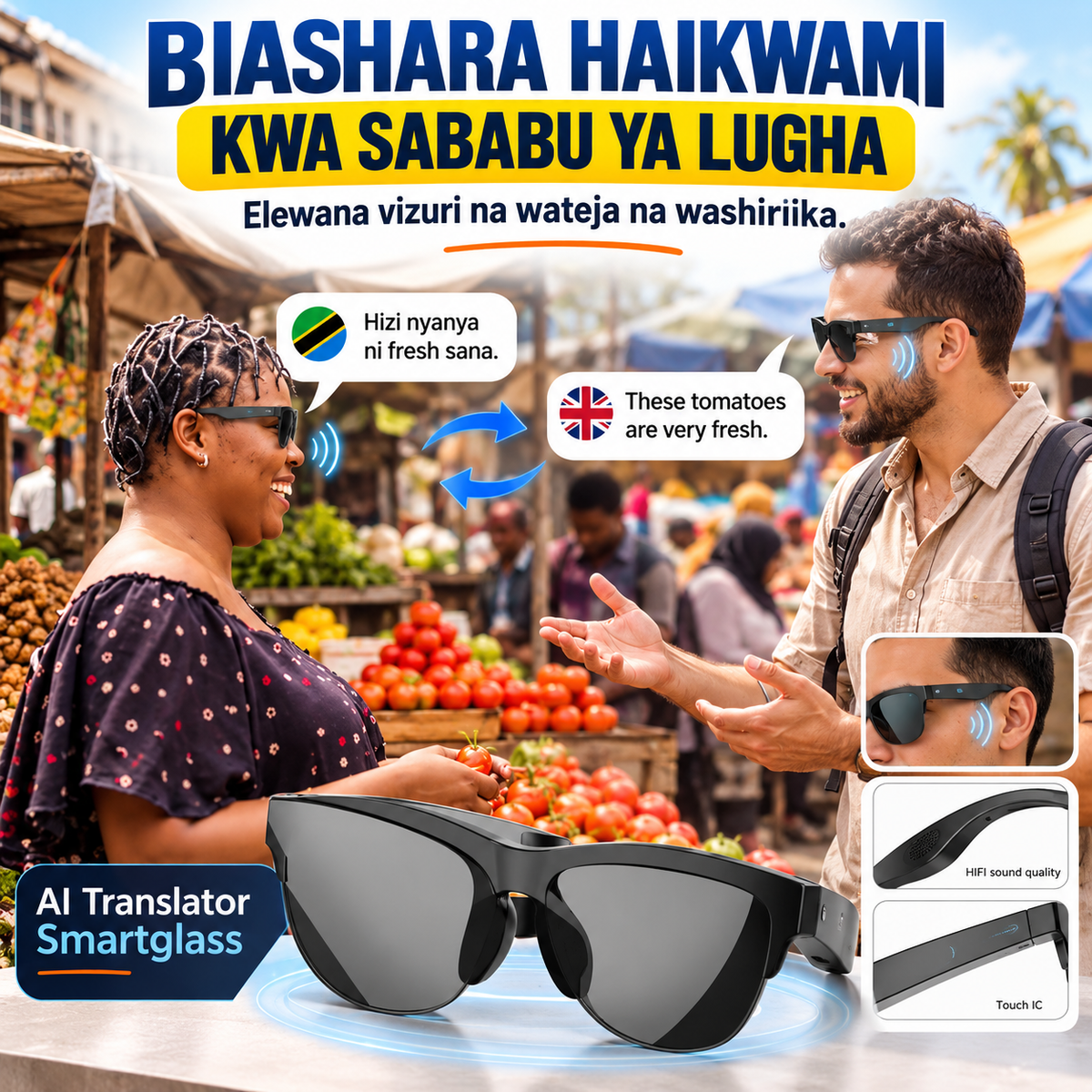 AI Translator Smartglass