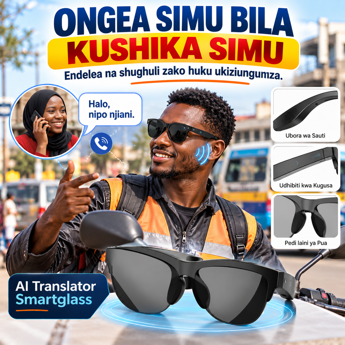 AI Translator Smartglass