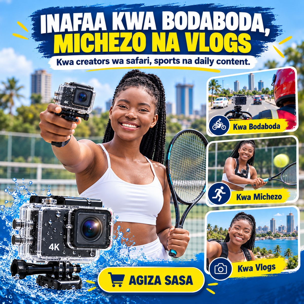 Waterproof Sports Camera